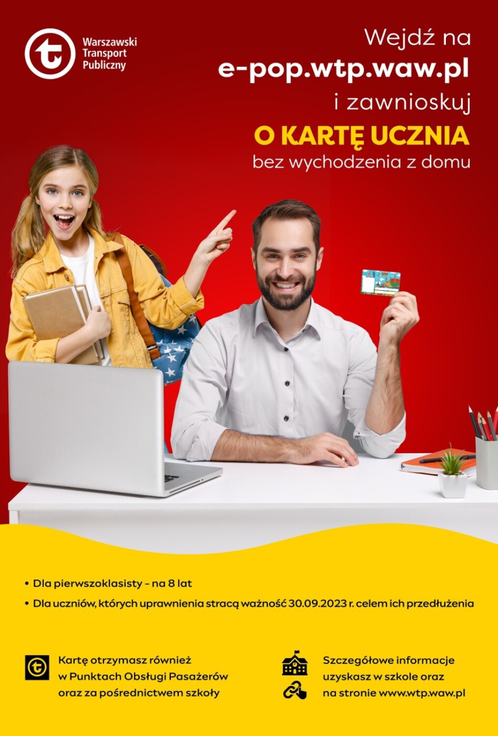 karta ucznia plakat